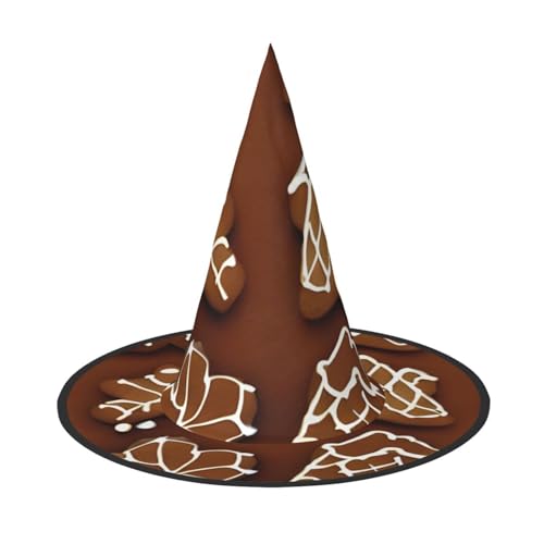 ENVEED Lebkuchenplätzchen, bezaubernder Halloween-Hut – einzigartiger Hexenhut für temperamentvolle Halloween-Kostüme von ENVEED