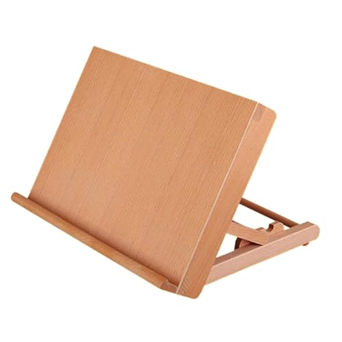 ENWWCH Kunst Staffeleiständer Klappstaffelei, tragbar, Schreibtisch-Staffelei aus Holz for Maler, Künstler, Kinder, Skizzieren, Malen, Kunstbedarf Für Malerei von ENWWCH