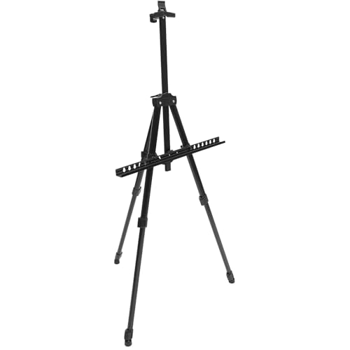 ENWWCH Kunst Staffeleiständer Kunst-Staffelei-Ständer, praktischer Staffelei-Ständer, Verstellbarer Display-Staffelei-Display-Ständer, Zeichenzubehör Für Malerei von ENWWCH