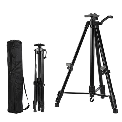 Kunst Staffeleiständer Tragbare, verstellbare Metall-Skizzenstaffelei, Ständer, faltbare Reise-Staffelei, Metall-Staffelei, Skizze, Zeichnung, for Künstler, Kunstbedarf, 50–150 cm Für Malerei(Metal Bl Kunst Staffeleiständer Tragbare, verstellbare Metall-Skizzenstaffelei, Ständer, faltbare Reise-Staffelei, Metall-Staffelei, Skizze, Zeichnung, for Künstler, Kunstbedarf, 50–150 cm Für Malerei(Metal Bl von ENWWCH