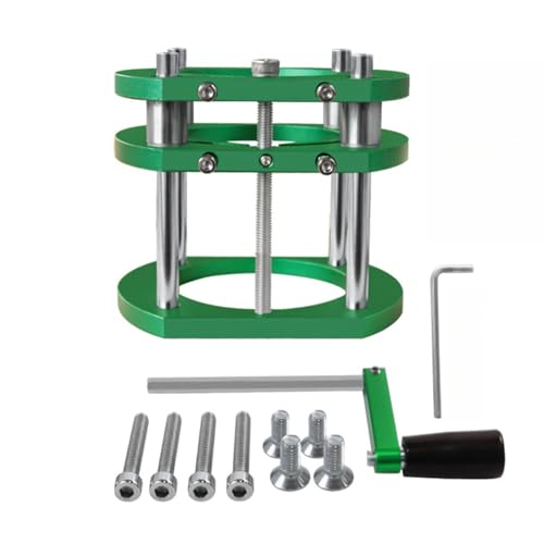ENWYTE Frästischplatte maximale Hubhöhe 51 mm hochpräzise ​​strapazierfähig verstellbar mit Positionierungslöchern Einlegeplatte Nuten Zapfenschneiden Fräsen Schlitzen Zubehör(Lifting base) von ENWYTE