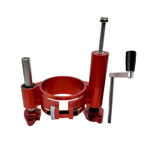 ENWYTE Oberfräsenlift Tischeinlegeplatte aus Aluminiumlegierung 63,8–65 mm Durchmesser maximaler Hub 47 mm Arbeitsbänke Heimwerker-Werkzeuglift Basisunterstützung(Lift Base) von ENWYTE