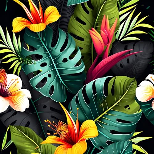 EOBROMD 5D Diamant Painting Bilder Erwachsene Blumen, Diamond Painting Monstera Deliciosa, DIY Diamond Painting Bilder Diamant Malerei Pflanzen Set für Wanddekoration 30x30 cm EOBROMD 5D Diamant Painting Bilder Erwachsene Blumen, Diamond Painting Monstera Deliciosa, DIY Diamond Painting Bilder Diamant Malerei Pflanzen Set für Wanddekoration 30x30 cm von EOBROMD