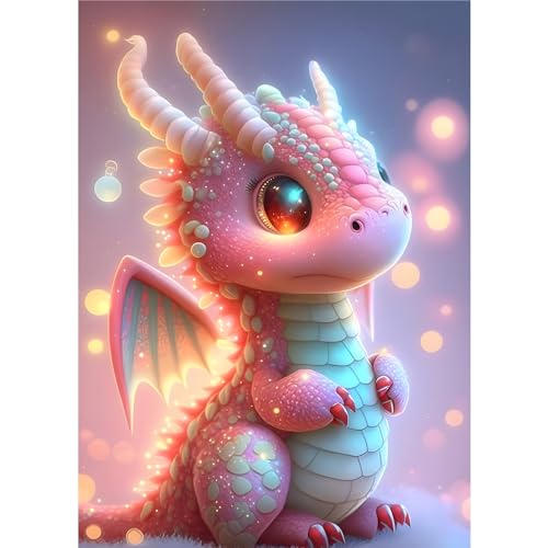 EOBROMD Diamond Painting Erwachsene Drache, 5D Diamant Painting Bilder Erwachsene Traum, DIY Diamond Painting Bilder Diamant Malerei Tiere Set für Wanddekoration 30x40cm EOBROMD Diamond Painting Erwachsene Drache, 5D Diamant Painting Bilder Erwachsene Traum, DIY Diamond Painting Bilder Diamant Malerei Tiere Set für Wanddekoration 30x40cm von EOBROMD