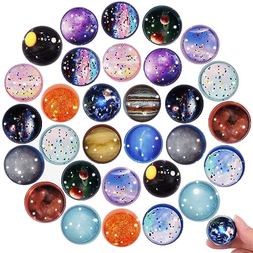 EOGRFW 30 Stück Flummies für Kinder, 32 mm Flummi Planeten, Weltraumthema Flummis Spielzeug Geschenk für Mädchen Jungen Kindergeburstag Gastgeschenke EOGRFW 30 Stück Flummies für Kinder, 32 mm Flummi Planeten, Weltraumthema Flummis Spielzeug Geschenk für Mädchen Jungen Kindergeburstag Gastgeschenke von EOGRFW