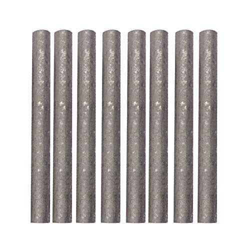 99,9% hochreine Graphitstäbe for Elektrodenanwendungen – 8 Stück, 175 mm Länge, ideal for Metallurgie, Elektronik(D9mm) von EOMO