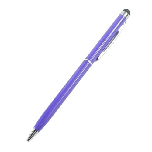 EPANO 20–200 Stifte pro Packung Mini Metall 2-in-1 Stylus Universal Kugelschreiber Textgravur Custom Logo Büro Schule Werbung Stift (C,50 Stück) von EPANO