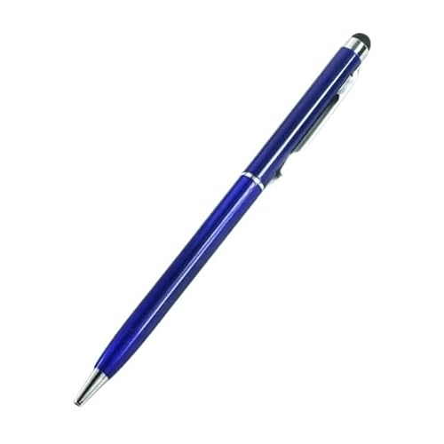 EPANO 20–200 Stifte pro Packung Mini Metall 2-in-1 Stylus Universal-Kugelschreiber Textgravur benutzerdefiniertes Logo Büro Schule Werbung Stift (G,50 Stück Stifte) von EPANO