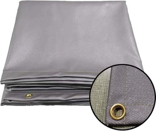 EPANO LXXW Schweißdecken Plane Fiberglas-Schweißdecke, wärmebeständiger Schweißvorhang, 0,5 mm/1 mm(Gray/0.5mm) von EPANO