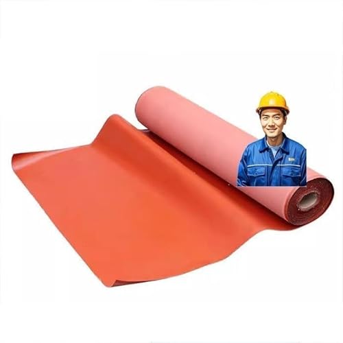 EPANO LXXW Schweißdecken Schweißdecken, Fiberglas-Feuerschutzdecke, Feuerfeste Schweißdecke, feuerhemmende Lötmatte, Sicherheitsschild(Rosso) von EPANO