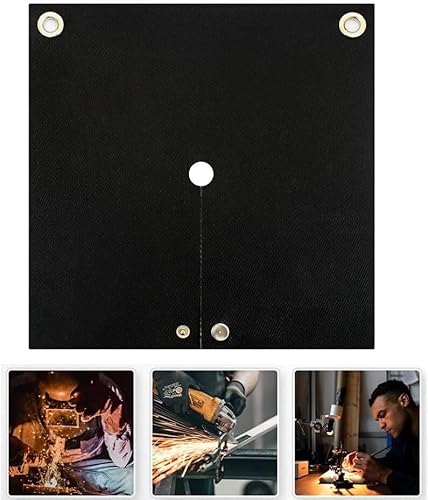 EPANO LXXW Schweißdecken Schweißdecken, feuerfeste Kohlenstoffschweißdecke, Hitzeschutzmatte mit Öffnungsform, Löthitzeschild for Brenner EPANO LXXW Schweißdecken Schweißdecken, feuerfeste Kohlenstoffschweißdecke, Hitzeschutzmatte mit Öffnungsform, Löthitzeschild for Brenner von EPANO