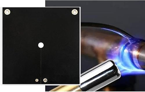 EPANO LXXW Schweißdecken Schweißdecken, feuerfeste Kohlenstoffschweißdecke, Hitzeschutzmatte mit Öffnungsform, Löthitzeschild for Brenner EPANO LXXW Schweißdecken Schweißdecken, feuerfeste Kohlenstoffschweißdecke, Hitzeschutzmatte mit Öffnungsform, Löthitzeschild for Brenner von EPANO