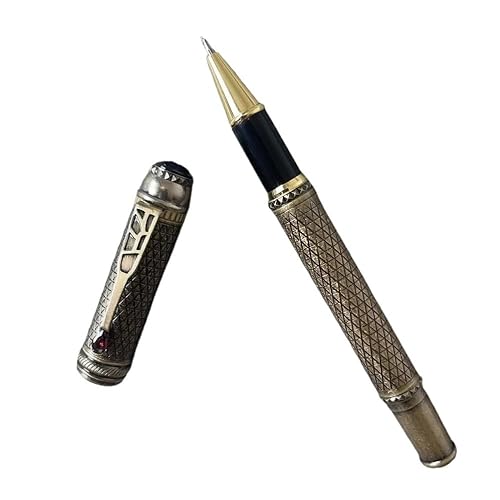 EPANO Luxury Art Füllfederhalter, limitierte Auflage, Vintage-Stil, Schreibwaren, Füllfederhalter (L, Stift mit Box) von EPANO