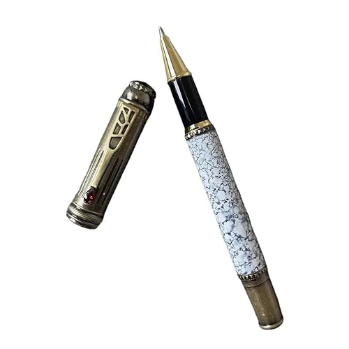 EPANO Luxury Art Füllfederhalter, limitierte Auflage, Vintage-Stil, Schreibwaren, Füllfederhalter (M, Stift mit Tasche) von EPANO