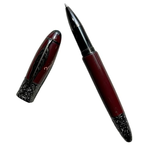 EPANO Metall-Füllfederhalter, EF-F-Feder, minimalistisch, High-End, Luxus, für Schule, Büro, Schreibbedarf, Tintenroller (08, nur Stift) von EPANO