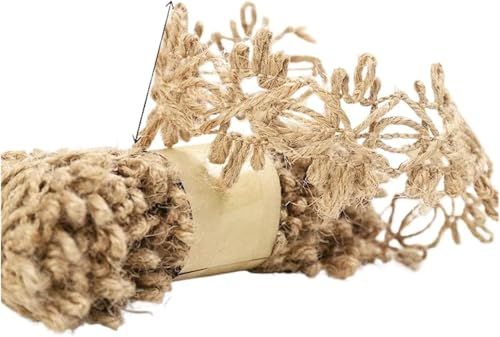Sackleinen, Jutestoff, Sackleinenstoff, 2 Meter Sackleinenbänder, natürliches Juteband for Heimwerker, Kunsthandwerk, Hochzeit, Party, Weihnachten, Festival, Dekoration (natürliche Farbe 3-1)(Natural Sackleinen, Jutestoff, Sackleinenstoff, 2 Meter Sackleinenbänder, natürliches Juteband for Heimwerker, Kunsthandwerk, Hochzeit, Party, Weihnachten, Festival, Dekoration (natürliche Farbe 3-1)(Natural von EPASHA