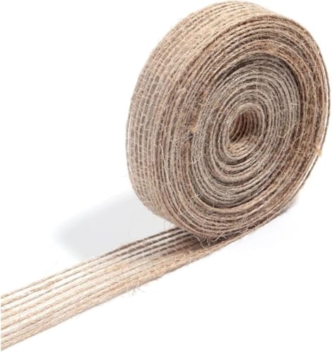 Sackleinen, Sackleinenstoff, Sackleinenstoff, 1–10 m/Set, Juteband, Schleife, natürliche Vintage-Jute, Sackleinenrollen, Sackleinenband, hohl, for Hochzeitsfeier, Dekoration, Verpackung (1 cm, 2 m)(1c Sackleinen, Sackleinenstoff, Sackleinenstoff, 1–10 m/Set, Juteband, Schleife, natürliche Vintage-Jute, Sackleinenrollen, Sackleinenband, hohl, for Hochzeitsfeier, Dekoration, Verpackung (1 cm, 2 m)(1c von EPASHA