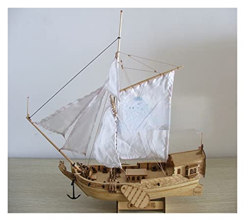 EPEDIC Für:Videoproduktion Royal Yacht Holzbausatz Antikes Kriegsschiffmodell DIY & Handwerk von EPEDIC
