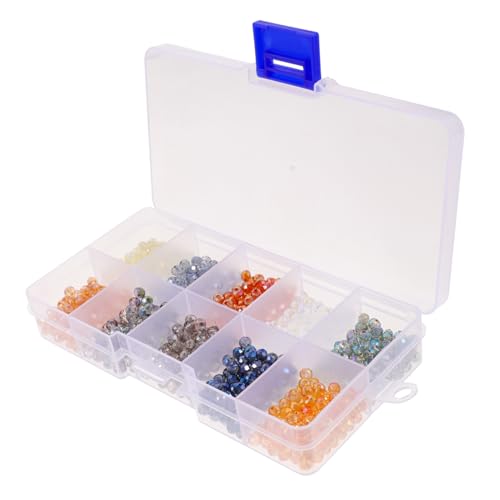 EPIGEIST 1 Karton Glasperlen Flach Box Bunte Lose Glasperlen zum Auffädeln für DIY Armbänder Halsketten Schmuckherstellung Handwerkszubehör EPIGEIST 1 Karton Glasperlen Flach Box Bunte Lose Glasperlen zum Auffädeln für DIY Armbänder Halsketten Schmuckherstellung Handwerkszubehör von EPIGEIST