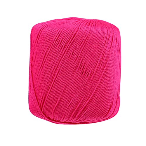 EPIGEIST 1 Rolle Baumwollfaden Geflochten Stickgarn Handgefertigtes Strickseil Diy Bastelseil Stickfaden Strickzubehör Häkelfaden Baumwollseil Diy Garn Baumwolle von EPIGEIST
