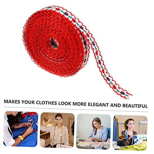 EPIGEIST 1 Rolle Diy Handgemachtes Blumenstickerei Borte Ethnisches Stoffband für Dekoration Yards für Hochzeiten und Bastelprojekte EPIGEIST 1 Rolle Diy Handgemachtes Blumenstickerei Borte Ethnisches Stoffband für Dekoration Yards für Hochzeiten und Bastelprojekte von EPIGEIST