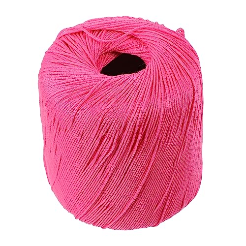 EPIGEIST 1 Rolle Häkeln von Baumwollfaden Garn zum Stricken Stickgarn Häkelfaden Strickzubehör Baumwollgarn häkeln Strickschnur Bastelseil DIY Garn Stickfaden Baumwolle Rosa EPIGEIST 1 Rolle Häkeln von Baumwollfaden Garn zum Stricken Stickgarn Häkelfaden Strickzubehör Baumwollgarn häkeln Strickschnur Bastelseil DIY Garn Stickfaden Baumwolle Rosa von EPIGEIST