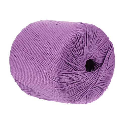 EPIGEIST 1 Rolle Häkeln von Baumwollfaden Weiß Handwerk natürlich geflochten Bastelzubehör Strickschnur DIY Garn Strickzubehör handgefertigtes Strickseil Stickgarn Baumwolle von EPIGEIST