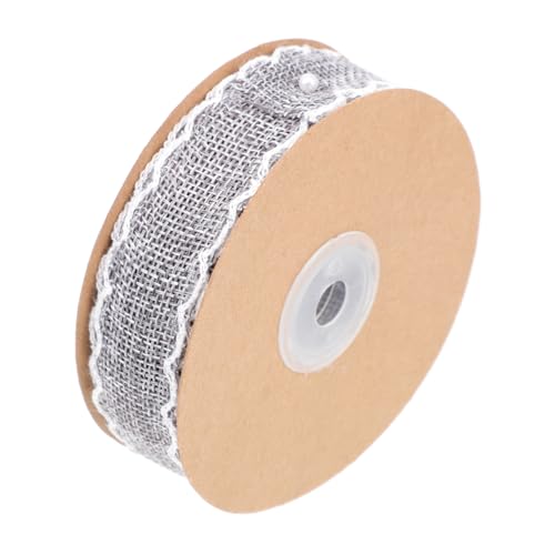 EPIGEIST 1 Rolle Spitze Bürsten Wickeln Kunsthandwerk Bänder Zum Verpacken Band Zum Verpacken Sackleinenband Jute Verpackung Bänder Für Handwerk Band Für Diy Polyester Grey EPIGEIST 1 Rolle Spitze Bürsten Wickeln Kunsthandwerk Bänder Zum Verpacken Band Zum Verpacken Sackleinenband Jute Verpackung Bänder Für Handwerk Band Für Diy Polyester Grey von EPIGEIST