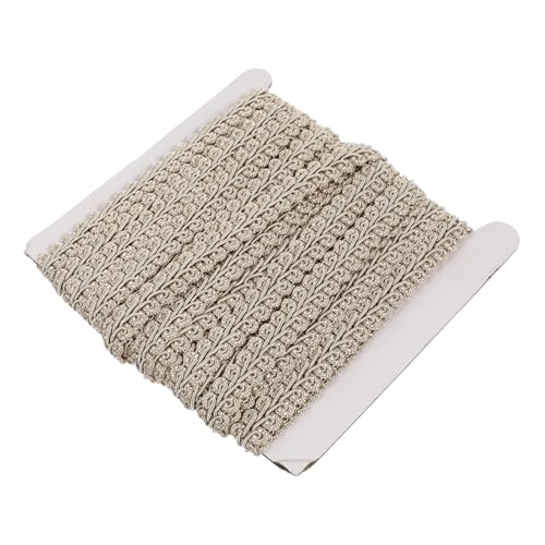 EPIGEIST 1 Rolle wellige Spitze Vorhänge Streifen Gimp-Zopf trimmen Welle dünn vorhang DIY material gewebter Gimpenzopfbesatz Fransenband nähen Gardinenleiste selber machen Polyester Beige EPIGEIST 1 Rolle wellige Spitze Vorhänge Streifen Gimp-Zopf trimmen Welle dünn vorhang DIY material gewebter Gimpenzopfbesatz Fransenband nähen Gardinenleiste selber machen Polyester Beige von EPIGEIST