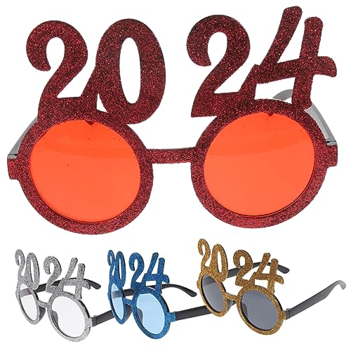 EPIGEIST 1 Satz 2024 Brille Silvester Brille Neon-partyzubehör Glitzerbrille Für Das Neue Jahr Designer-sonnenbrillen Für Damen Sonnenbrillenneuheit 2024 Partybrille Ac-objektive 4 Stück EPIGEIST 1 Satz 2024 Brille Silvester Brille Neon-partyzubehör Glitzerbrille Für Das Neue Jahr Designer-sonnenbrillen Für Damen Sonnenbrillenneuheit 2024 Partybrille Ac-objektive 4 Stück von EPIGEIST