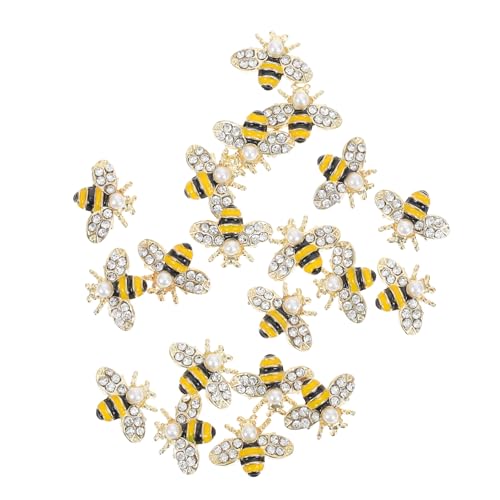 EPIGEIST 1 Satz Bienenform Nagel Charms Nagel Dekoration Aus Legierung Für Diy Nagelkunst Und Maniküre Für Zuhause Und Salongebrauch 20 Stück von EPIGEIST