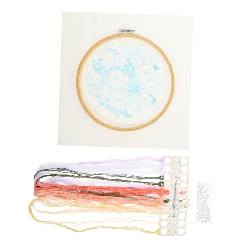 EPIGEIST 1 Satz Satz Stickerei-kit Blumen- Kreuzstichpackungen Für Erwachsene Bausätze Nähpaket Für Anfänger Kreuzen Stoff Dekorativ Stich Für Anfänger Bausatz Kreuzstich-set Plastik von EPIGEIST