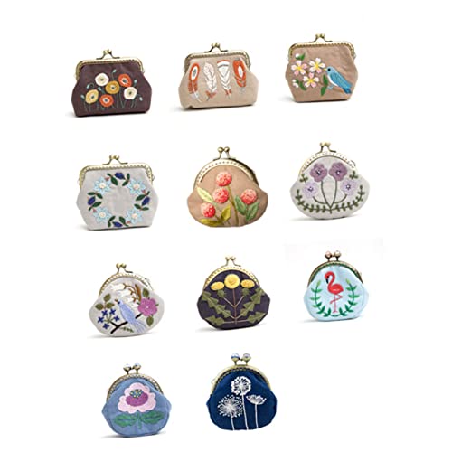 EPIGEIST 1 Satz Stoffstickbeutel Damen Geldbörse Bausätze Stickerei Geldbörse Kit Blumen- Nadel Stich Sashiko Kit Anfänger Cross Stitch Coin -geldbeutel Kit Süße Geldbörsentasche EPIGEIST 1 Satz Stoffstickbeutel Damen Geldbörse Bausätze Stickerei Geldbörse Kit Blumen- Nadel Stich Sashiko Kit Anfänger Cross Stitch Coin -geldbeutel Kit Süße Geldbörsentasche von EPIGEIST
