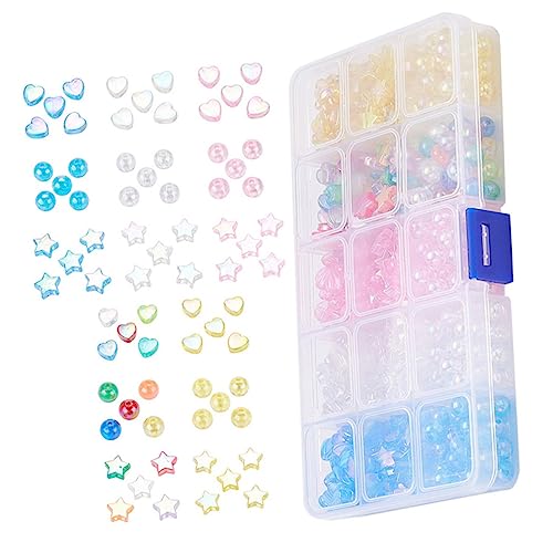 EPIGEIST 1 Schachtel Acrylperlen für DIY Schmuckherstellung Bunte Spacer Perlen für Armbänder und Dekorationen für Kreative Bastelprojekte EPIGEIST 1 Schachtel Acrylperlen für DIY Schmuckherstellung Bunte Spacer Perlen für Armbänder und Dekorationen für Kreative Bastelprojekte von EPIGEIST