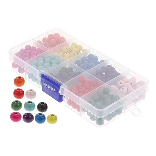 EPIGEIST 1 Schachtel Bunte Holzperlen Gemischte Farben Lose Holzperlen für DIY Schmuckherstellung Armbänder Halsketten Bastelzubehör für Kreative Handarbeiten EPIGEIST 1 Schachtel Bunte Holzperlen Gemischte Farben Lose Holzperlen für DIY Schmuckherstellung Armbänder Halsketten Bastelzubehör für Kreative Handarbeiten von EPIGEIST