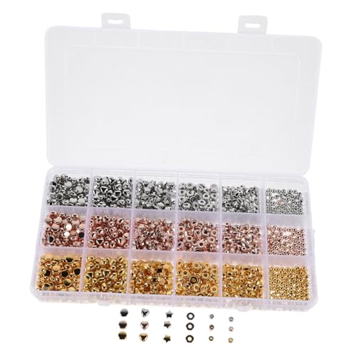 EPIGEIST 1 Schachtel Fach Sortierbox Ccb Schmuckperlen Farbige Stern Herz Zylinder Rundformen Kleine Perlen zum Auffädeln aus Robustem Verblassungsresistentem Resin für DIY Armband EPIGEIST 1 Schachtel Fach Sortierbox Ccb Schmuckperlen Farbige Stern Herz Zylinder Rundformen Kleine Perlen zum Auffädeln aus Robustem Verblassungsresistentem Resin für DIY Armband von EPIGEIST