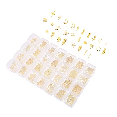 EPIGEIST 1 Schachtel Fächer Nagelkunst Dekoration mit Stern Mond Perlen Nieten Stahlkugeln und DIY Nail Art Ornamente für Maniküre Nageldesign Zubehör für Damen und Partys EPIGEIST 1 Schachtel Fächer Nagelkunst Dekoration mit Stern Mond Perlen Nieten Stahlkugeln und DIY Nail Art Ornamente für Maniküre Nageldesign Zubehör für Damen und Partys von EPIGEIST