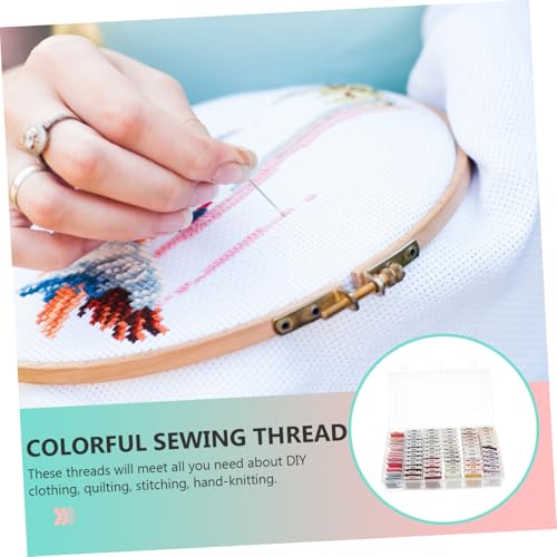 EPIGEIST 1 Schachtel Farben Kreuzstich Stickgarn Fäden mit Aufbewahrungsbox Langlebig Farbecht Glatt Leichtes Nähgarn für Stickerei DIY Handarbeiten Quiltfaden und Nähmaschine Geeignet EPIGEIST 1 Schachtel Farben Kreuzstich Stickgarn Fäden mit Aufbewahrungsbox Langlebig Farbecht Glatt Leichtes Nähgarn für Stickerei DIY Handarbeiten Quiltfaden und Nähmaschine Geeignet von EPIGEIST