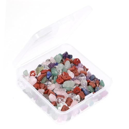 EPIGEIST 1 Schachtel Unregelmäßige Naturstein Perlen DIY Schmuck Zubehör Natürliche Spacer Steine für Armbänder Halsketten Ohrringe Basteln Kreative Edelstein Chips zum Auffädeln EPIGEIST 1 Schachtel Unregelmäßige Naturstein Perlen DIY Schmuck Zubehör Natürliche Spacer Steine für Armbänder Halsketten Ohrringe Basteln Kreative Edelstein Chips zum Auffädeln von EPIGEIST
