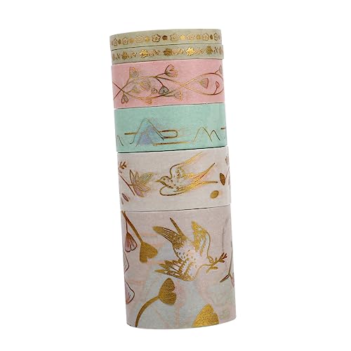 EPIGEIST 1 Schachtel Washi-tape-aufkleber Planer-aufkleber Washi-klebeband Dekoratives Papierband Das Washi -band Band Für Journaling Washi Tape -aufkleber Für Das Journaling Flüsterpapier von EPIGEIST