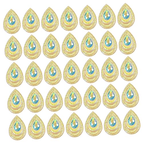 EPIGEIST 1 Set Tropfenförmige Dekorative Diamant Nähkristalle Verzierungen Farbige Perlen Diamanttröpfchen Edelsteine Dekorative Tröpfchen Tränen Strasssteine Dekorative Perlen EPIGEIST 1 Set Tropfenförmige Dekorative Diamant Nähkristalle Verzierungen Farbige Perlen Diamanttröpfchen Edelsteine Dekorative Tröpfchen Tränen Strasssteine Dekorative Perlen von EPIGEIST
