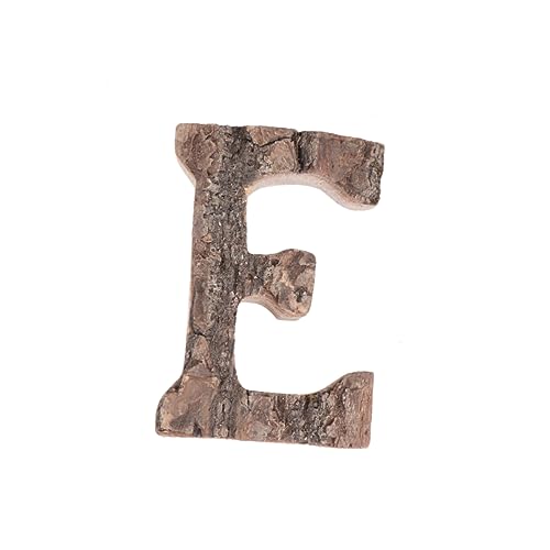 EPIGEIST 1 Stück Buchstabenverzierungen Retro-holzverzierung Diy -holzhandwerk Baumrinde Ornament Englische Briefe Dekoration Hölzern EPIGEIST 1 Stück Buchstabenverzierungen Retro-holzverzierung Diy -holzhandwerk Baumrinde Ornament Englische Briefe Dekoration Hölzern von EPIGEIST