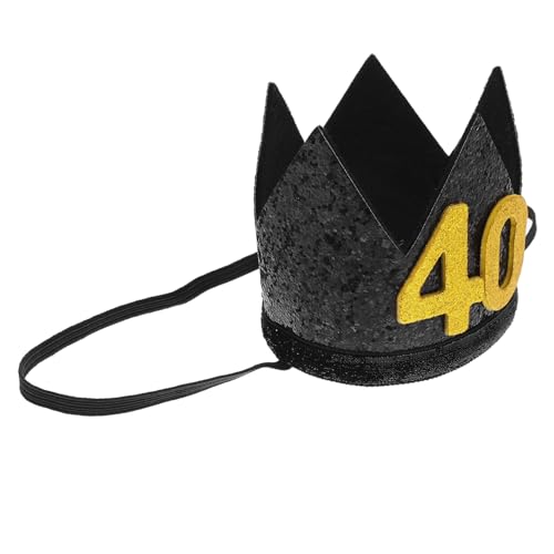 EPIGEIST 1 Stück Krone Geburtstagshut feierstahl birthday crown Festliche Dekoration Geburtstagsfeier Hut Kronen erster geburtstag partyhut 60 40 Geburtstagskappe dekorativer Partyhut Vlies EPIGEIST 1 Stück Krone Geburtstagshut feierstahl birthday crown Festliche Dekoration Geburtstagsfeier Hut Kronen erster geburtstag partyhut 60 40 Geburtstagskappe dekorativer Partyhut Vlies von EPIGEIST