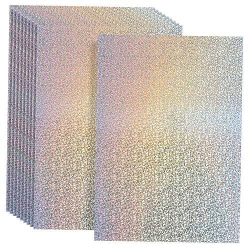 EPIGEIST 10 Blatt Teiliges Glitzer Cardstock Papier Holografisch Glänzend Für Basteln Scrapbooking Origami Erwachsene Kreative DIY Projekte von EPIGEIST