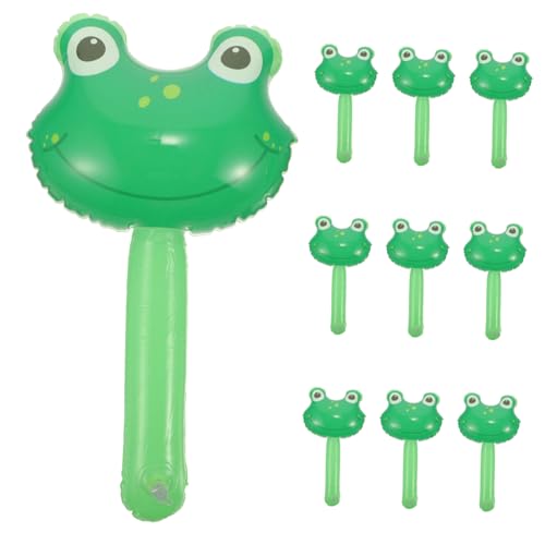 EPIGEIST 10 Stück Aufblasbare Hammer mit Glocke Cartoon Frosch Geburtstagsgeschenk für Partys und Spielspaß EPIGEIST 10 Stück Aufblasbare Hammer mit Glocke Cartoon Frosch Geburtstagsgeschenk für Partys und Spielspaß von EPIGEIST