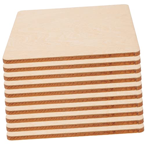 EPIGEIST 10 Stück DIY Holzplatten Unbearbeitete Holzmaterialien für Modellbau Holzschnitzerei Malprojekte Basteln und Dekoration EPIGEIST 10 Stück DIY Holzplatten Unbearbeitete Holzmaterialien für Modellbau Holzschnitzerei Malprojekte Basteln und Dekoration von EPIGEIST