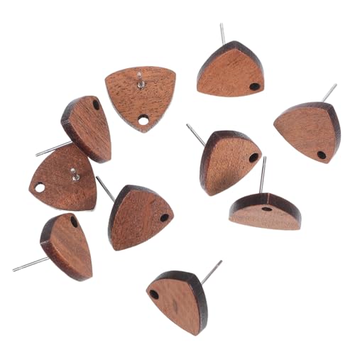 EPIGEIST 10 Stück Dreieck-ohrring-zubehör Aus Holz: Ohrstecker Aus Holz Zum Basteln Von Diy-schmuck – Stilvolles Und Bequemes Für Frauen EPIGEIST 10 Stück Dreieck-ohrring-zubehör Aus Holz: Ohrstecker Aus Holz Zum Basteln Von Diy-schmuck – Stilvolles Und Bequemes Für Frauen von EPIGEIST