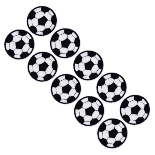 EPIGEIST 10 Stück Fußball Aufnäher zum Aufbügeln Kleine Sportliche Patches Verschleißfest Dekorativ für Kleidung Jeans Taschen Rucksäcke zum Reparieren und Verzieren EPIGEIST 10 Stück Fußball Aufnäher zum Aufbügeln Kleine Sportliche Patches Verschleißfest Dekorativ für Kleidung Jeans Taschen Rucksäcke zum Reparieren und Verzieren von EPIGEIST