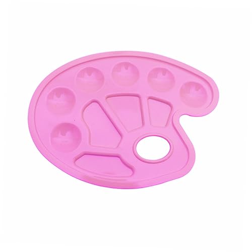 EPIGEIST 10 Stück Palette Wasser Mischen Unterlage farbig Farbe Farbtablett Farbmischer Rosa von EPIGEIST