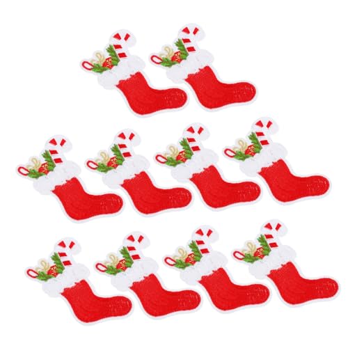 EPIGEIST 10 Stück Teiliges Bestickte Weihnachts-aufnäher Schneeflocke Schneemann DIY Kleidung Patches Festliche Applikationen für Kleidung Taschen und Bastelprojekte EPIGEIST 10 Stück Teiliges Bestickte Weihnachts-aufnäher Schneeflocke Schneemann DIY Kleidung Patches Festliche Applikationen für Kleidung Taschen und Bastelprojekte von EPIGEIST